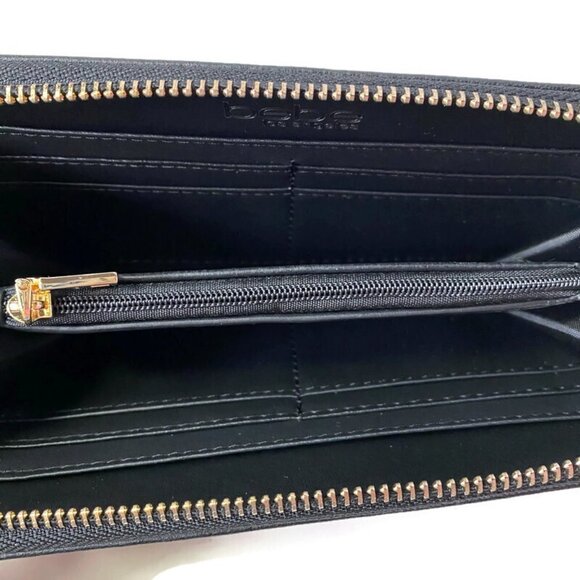 Bebe Black Brooklyn Zip Wallet - Picture 6 of 6